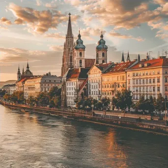 Vienna Skyline River