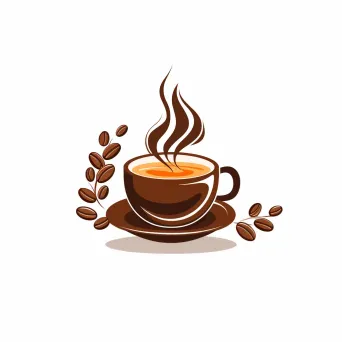 Coffee Roastery Emblem Logo - Image 1