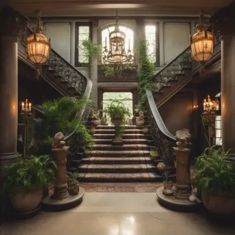 Historic Mansion with Grand Staircase