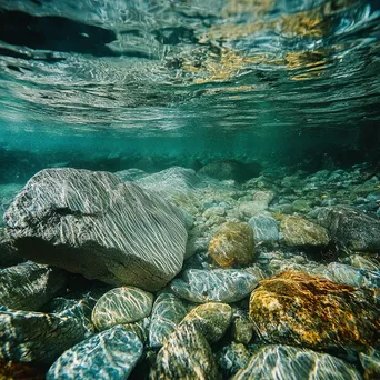 Crystal Clear Thermal Spring Water