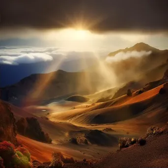 Haleakala Crater Sunrise