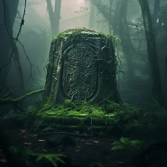 Mystical Ancient Tree Stump