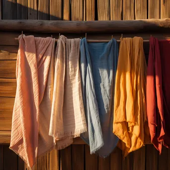 Drying Woven Linen Fabrics