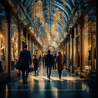 Luxury Shopping Arcade