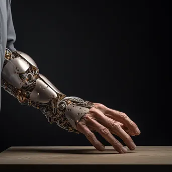 Robotic hand delicately manipulating objects - Image 1