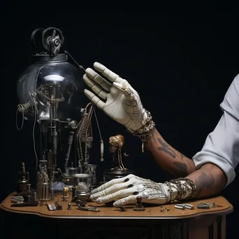 Robotic hand delicately manipulating objects - Image 4