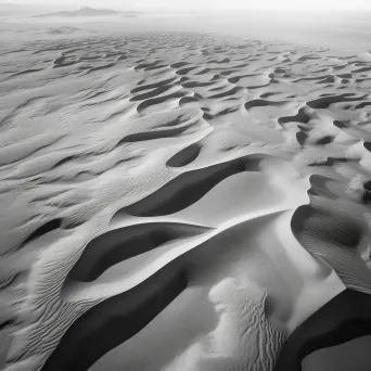 Desert dunes sculpted by wind - Image 1