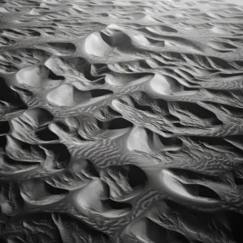 Desert dunes sculpted by wind - Image 2