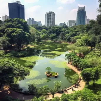 Lumpini Park Bangkok