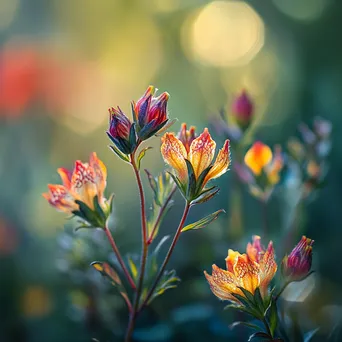 Intricate Patterns of Alpine Flowers