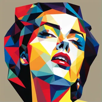 Polygonal Pop Art