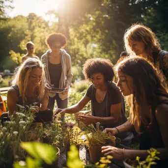 Herbal Workshop in Traditional Garden