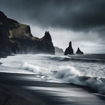 Reynisfjara Black Sand Beach - Image 3