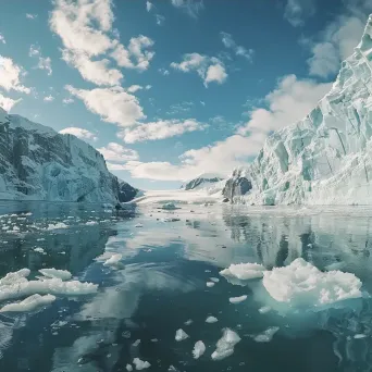 Arctic Glacier Melting