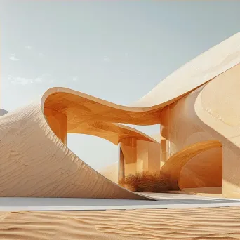 Desert mirage architecture - Image 4