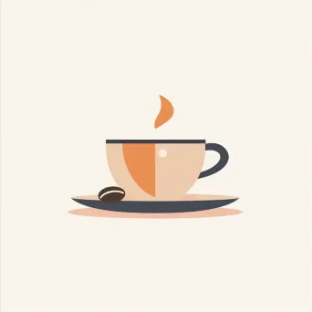 Minimalist Coffee Shop Logo Design - Image 2