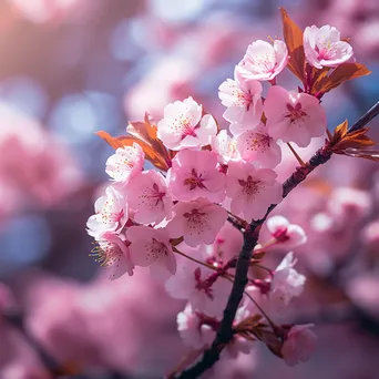 Cherry Blossoms in Bloom