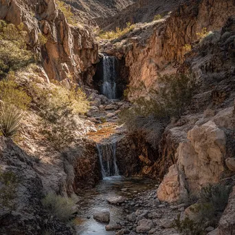 Desert Spring Cascade