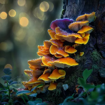 Colorful Forest Fungi