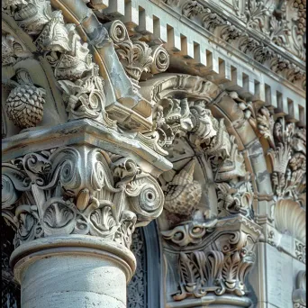 Architectural keystone details - Image 3