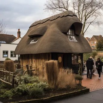 Thatching Exhibition in Urban Setting