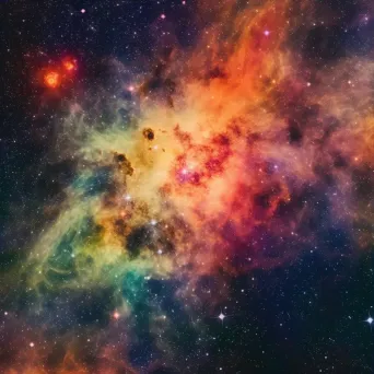 Colorful star cluster in the Milky Way captured with a Sony A7 III - Image 3
