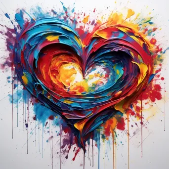 Colorful Chaos of Love