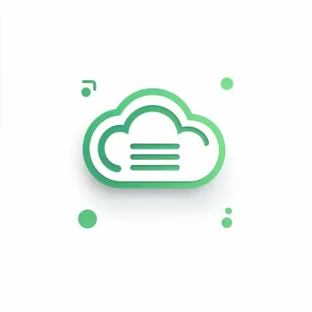 Modern and minimalist logo with a stylized task list icon in green and white - Image 2