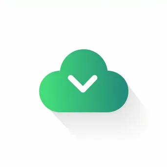 Modern and minimalist logo with a stylized task list icon in green and white - Image 3