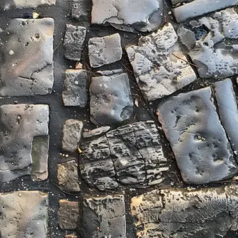 close-up of cobbled path - Image 4