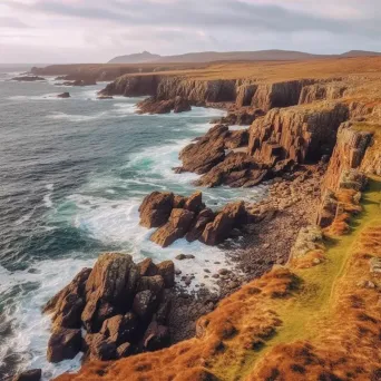 Ceillunraid Cliffs Scotland - Image 3