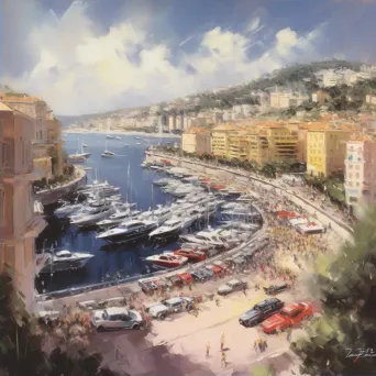 Monaco Grand Prix yacht scene - Image 2