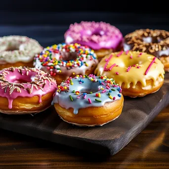 Gourmet Donuts Display