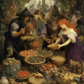 Goblin market with powerful enchanted trinkets - Image 1