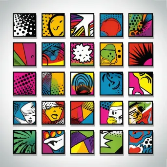 Pop art gallery logo - Image 3