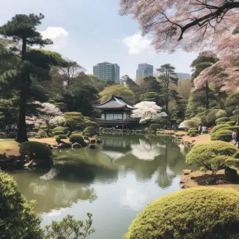 Shinjuku Gyoen Gardens Tokyo - Image 3