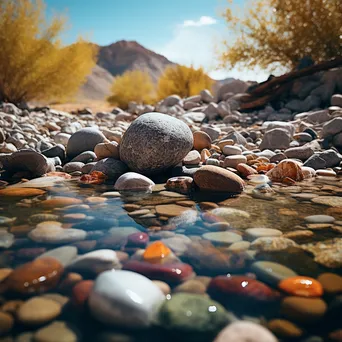 Textured Desert Spring