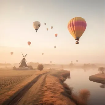 Countryside Windmill Balloons