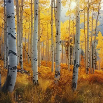 Aspen trees fall - Image 4