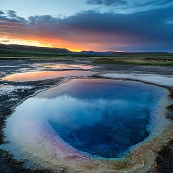 Twilight Geothermal Serenity