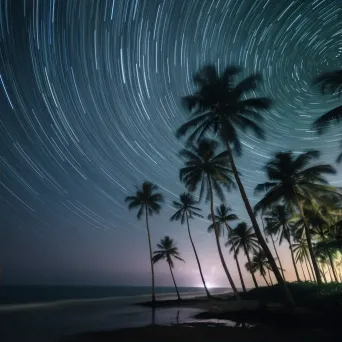 Beach Star Trails