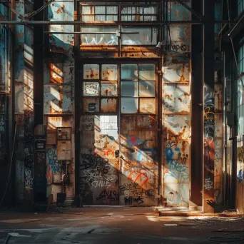 Abandoned Urban Warehouse