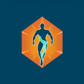 Figure icon logo design for fitness rehabilitation center - Image 3