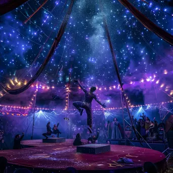 Celestial Circus with Stardust Performers