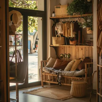 Cozy Clothing Store Corner