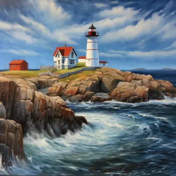 Nubble Lighthouse Maine - Image 1