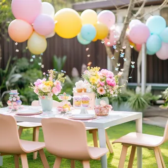 Elegant Garden Birthday Celebration