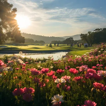 Leisurely Golf Afternoon