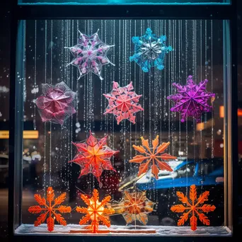 Festive Window Display