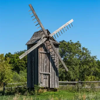 Rustic Vintage Windmill